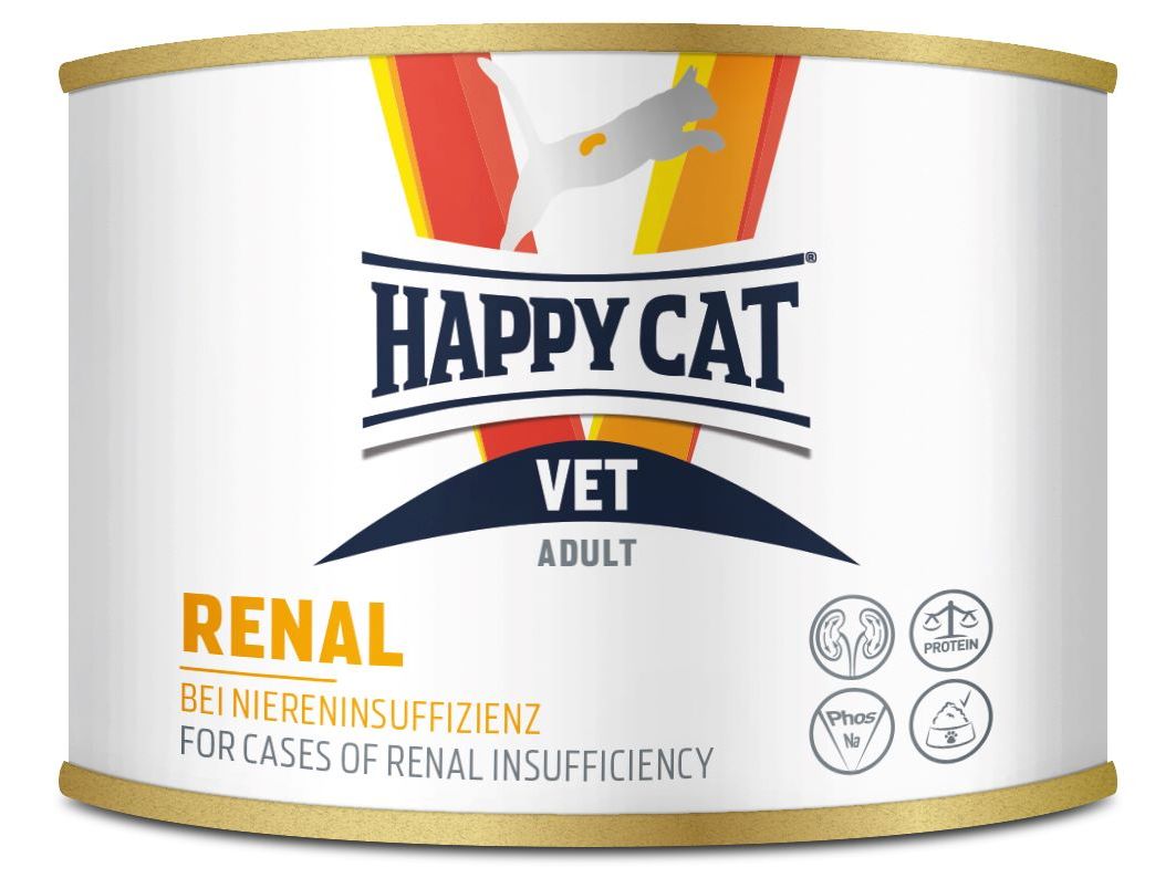 COMIDA HÚMIDA GATO HAPPY CAT VET RENAL 200G