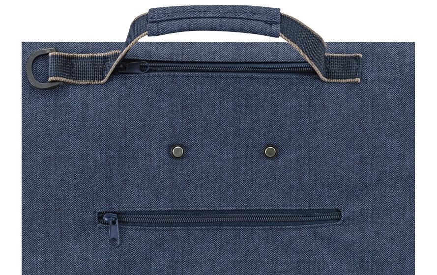 Einkaufstrolley M Herringbone Dark BlueEinkaufstasche