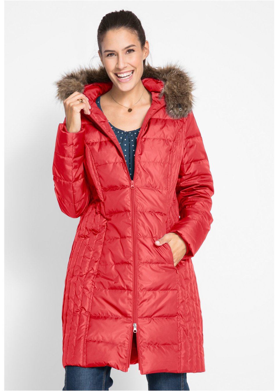 Manteau matelassé léger en duvet