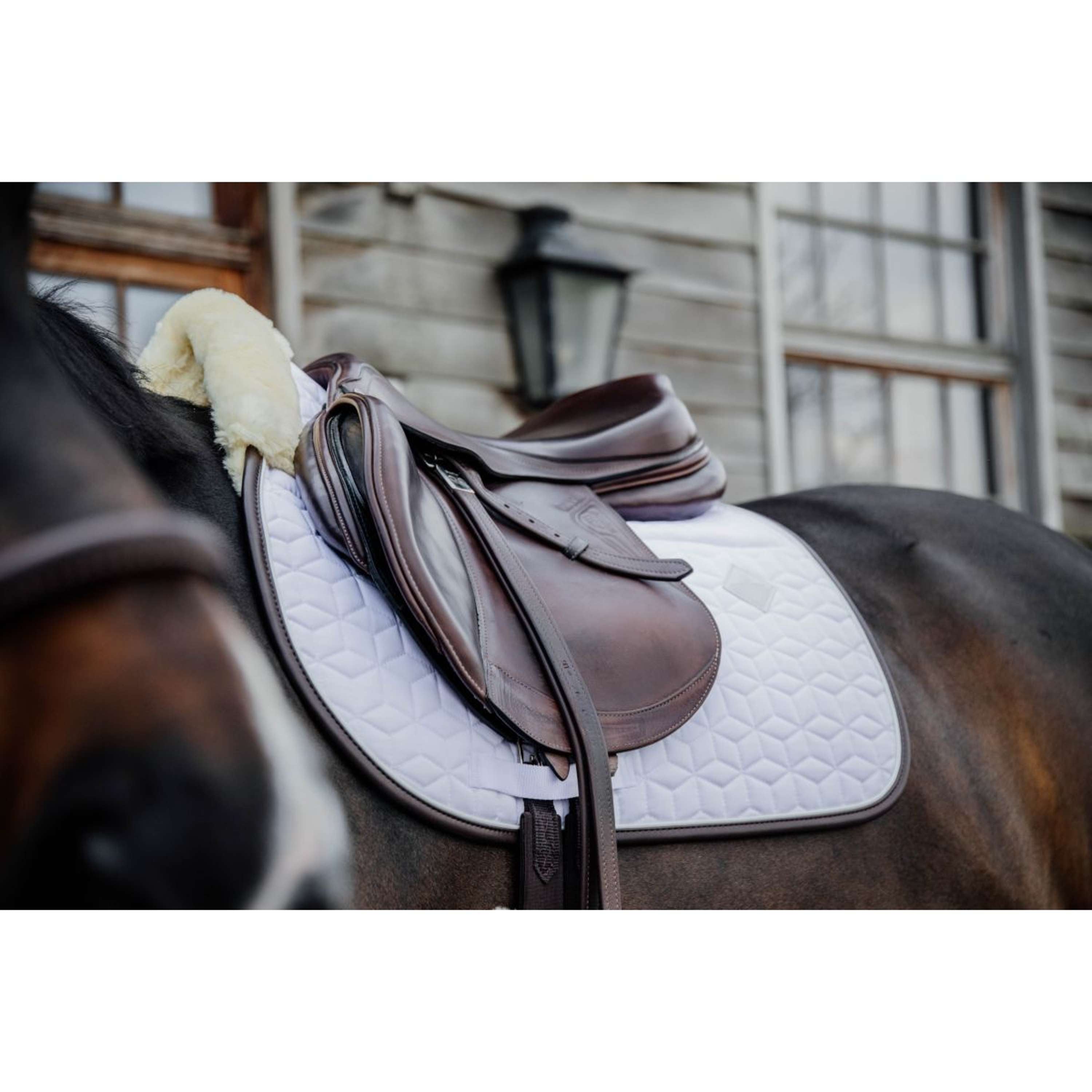 Kentucky Zadeldekje Skin Friendly Springen Wit