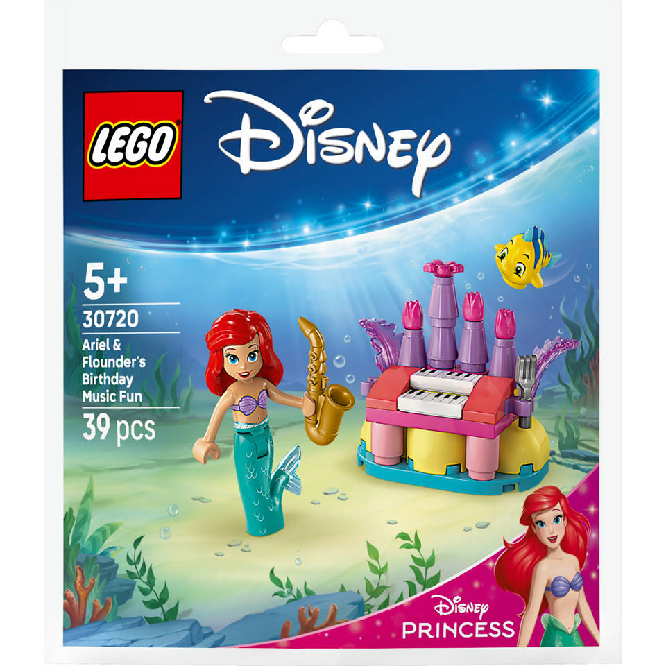 LEGO Disney Princess verjaardagsmuziek van Ariël en Botje 30720
