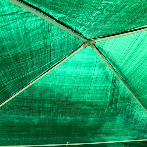 Strend Pro - Pabellón para jardín, metal, verde Verde