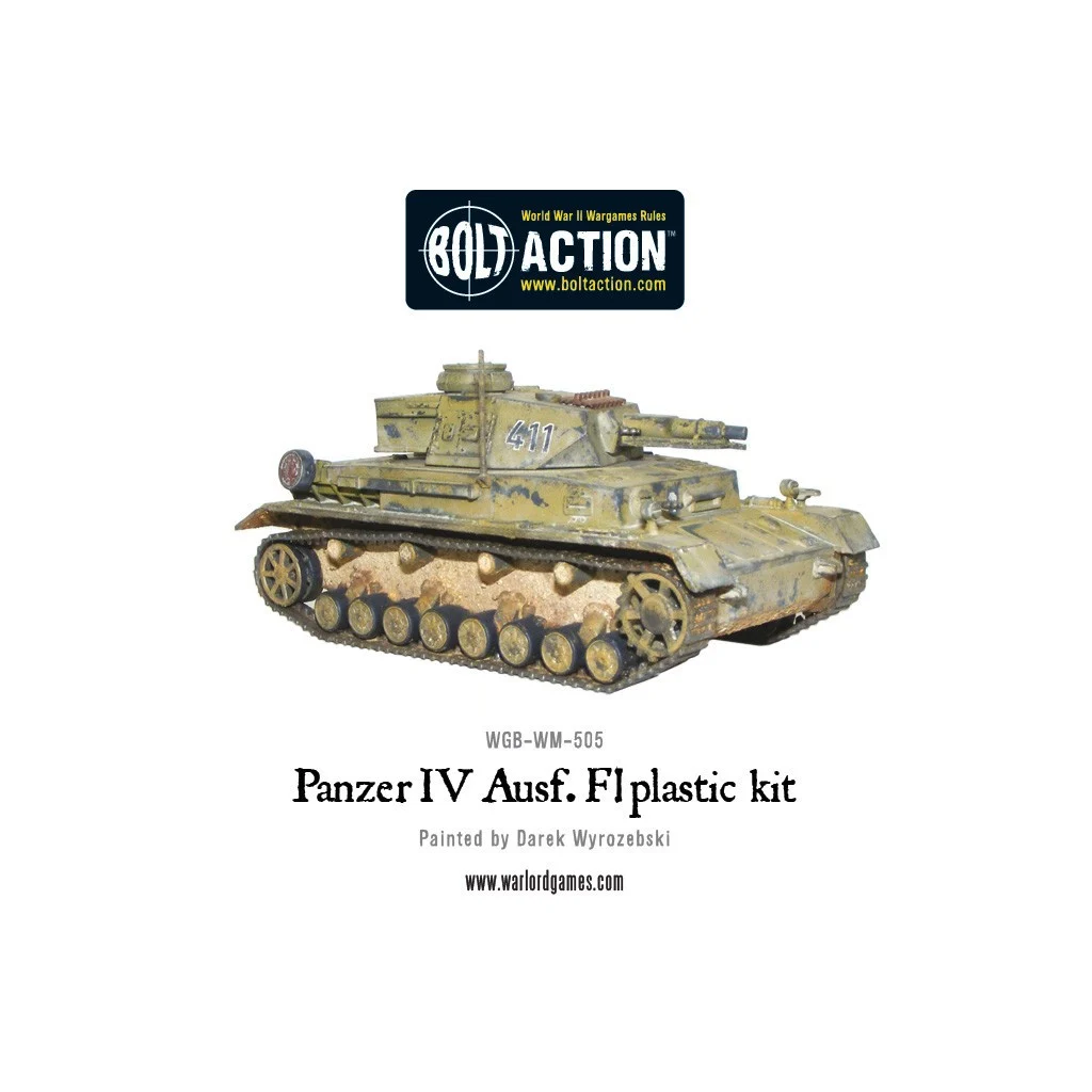 Bolt Action - German Panzer IV Ausf. F1/G/H Medium Tank