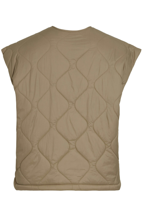 Vila camel dames gilet