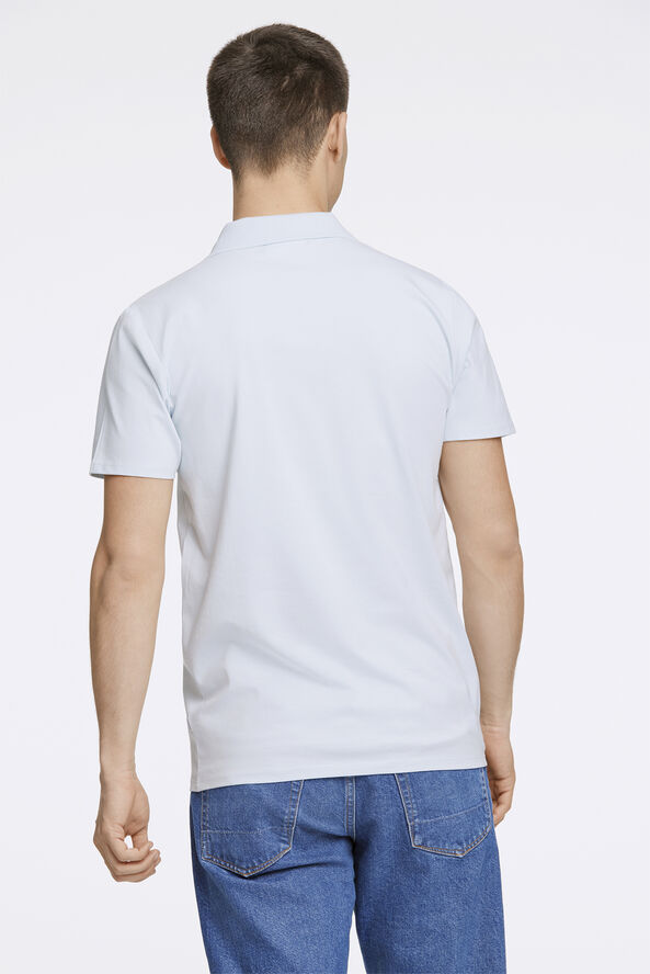 Lindbergh Stretch polo shirt S/S Blå