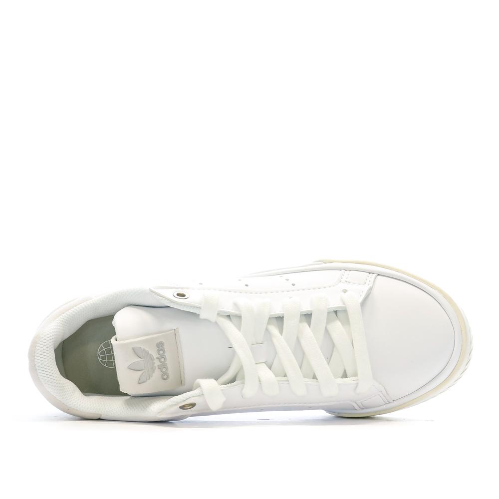 Adidas Baskets Blanches Femme Adidas Court Tourino