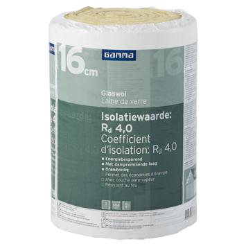 GAMMA glaswol 16 cm 3,0 m² Rd 4,0