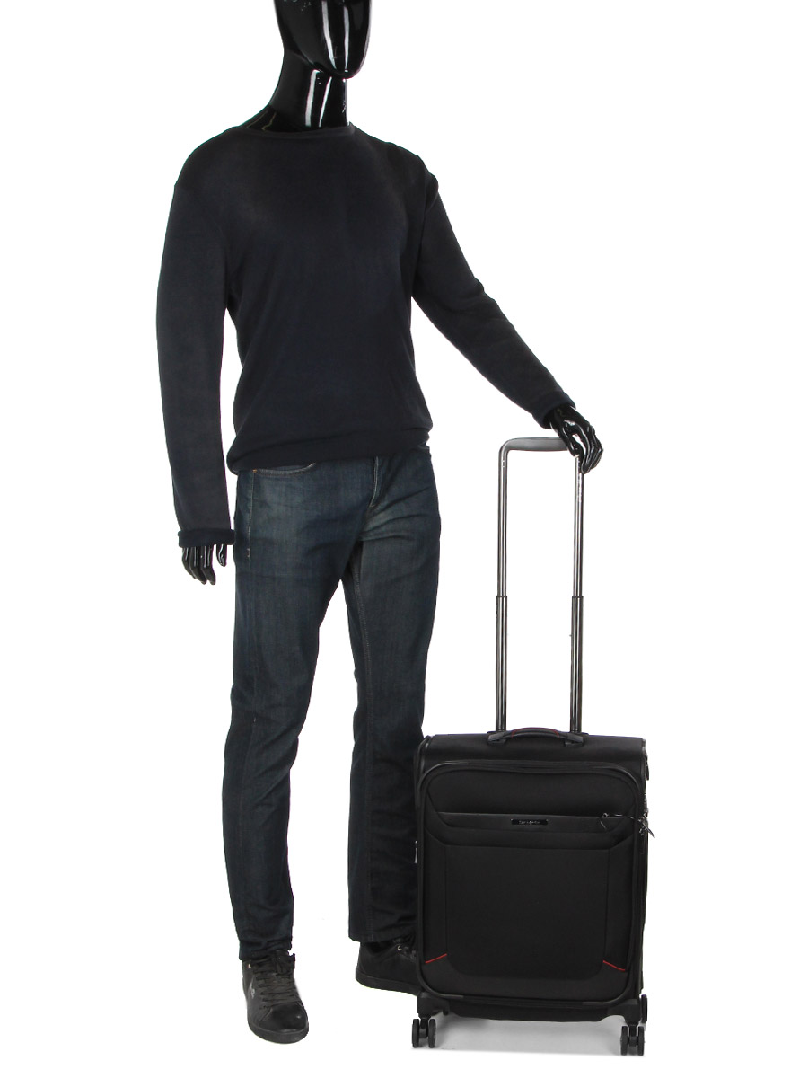 Valise Samsonite Pro DLX 6 Slim 55 cm - Poche Frontale