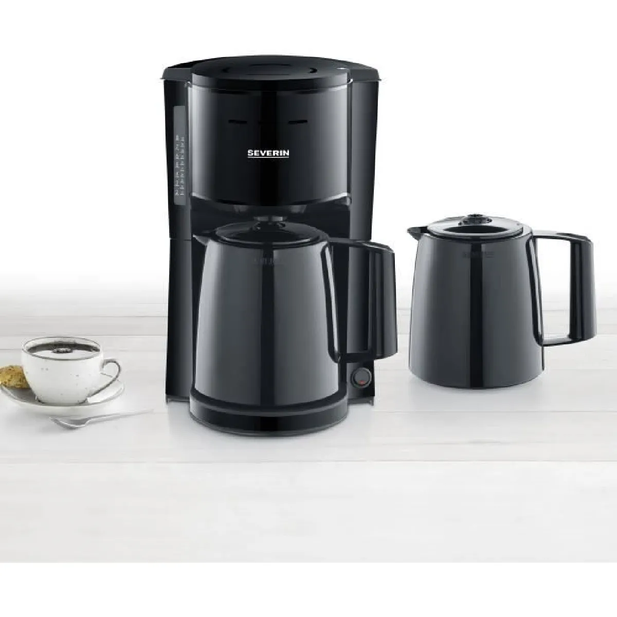 Severin KA9252 - Noir/Inox