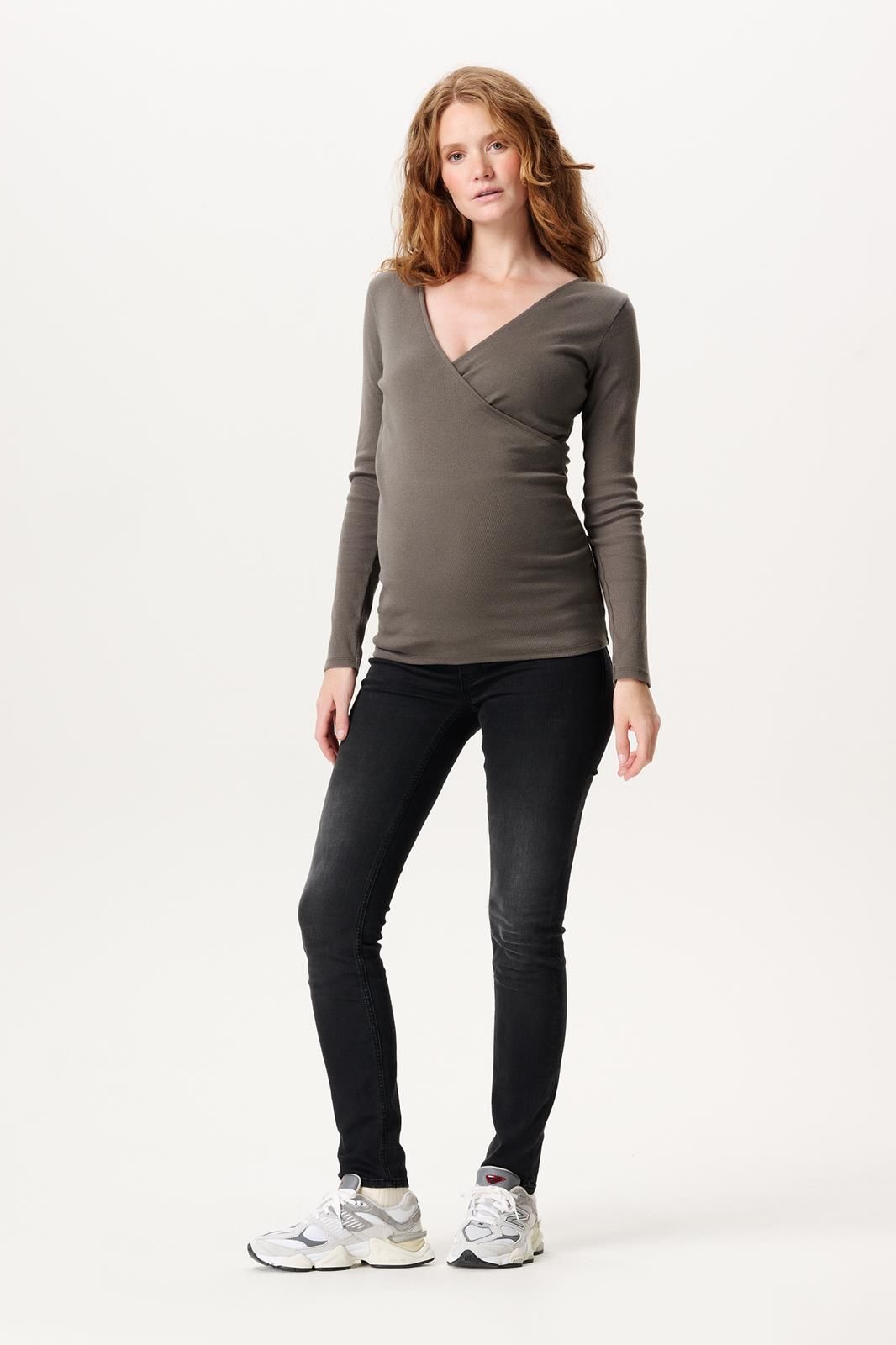 Noppies Maternity Voedingsshirt Sara - Olive