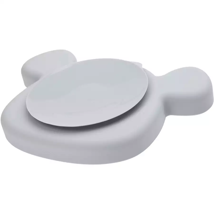 LÄSSIG Teller aus Silikon Little Chums Mouse