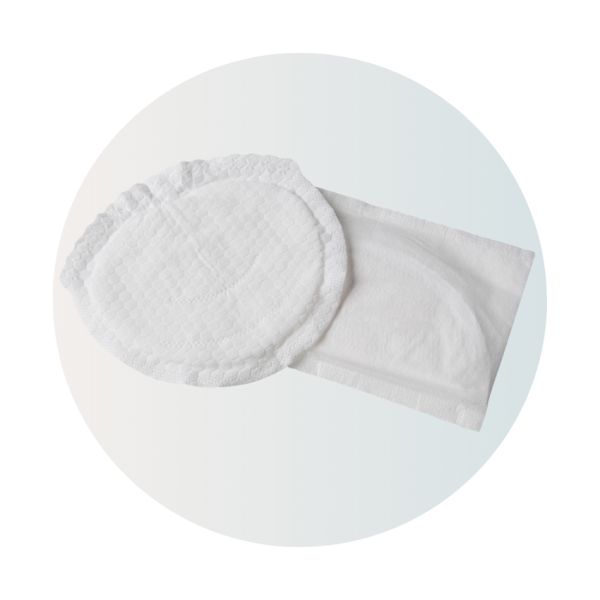 Carriwell Disposable Zoogcompressen - 50 Stuks - Bamboe