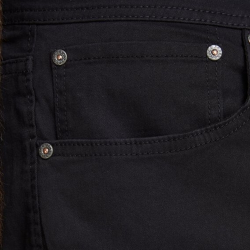 Jack & Jones - 12168172 JJIRICK ORG SHORT AKM 799 PS BLACK Negro