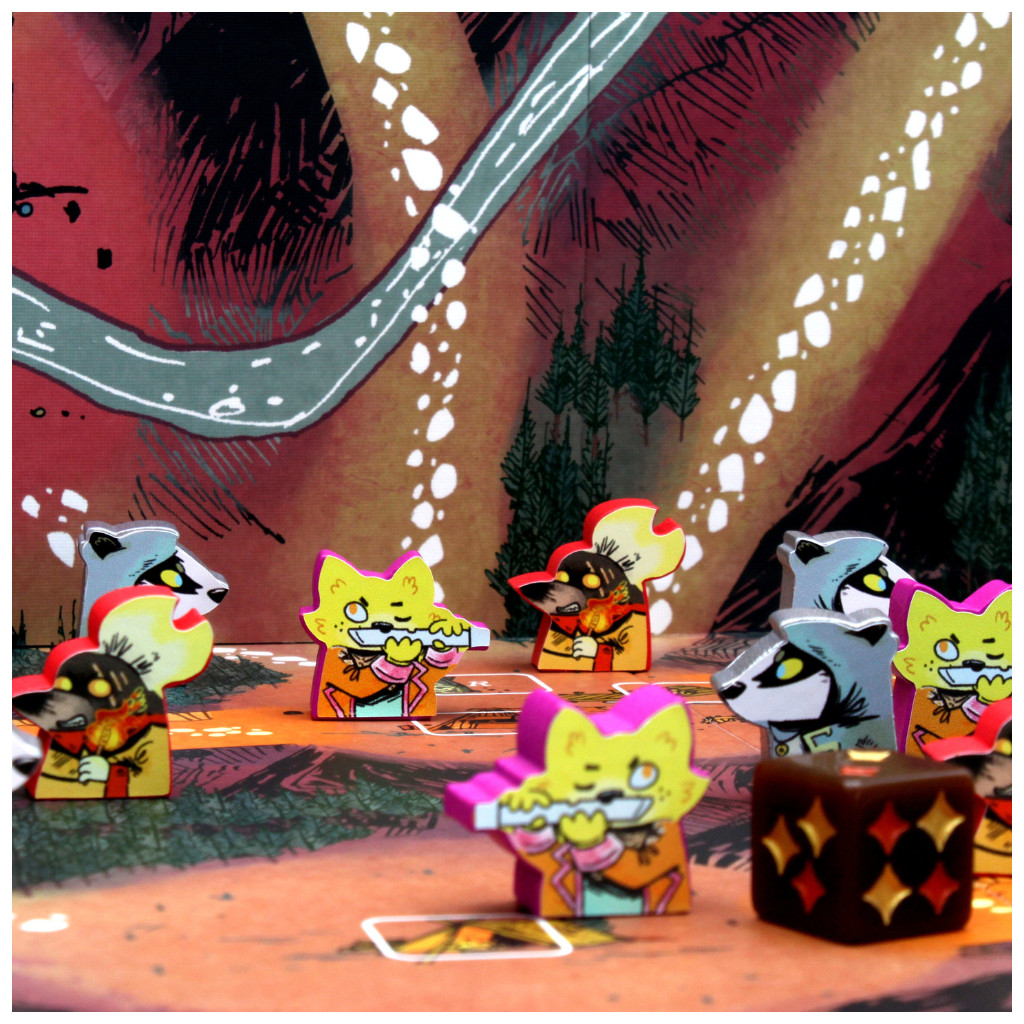 Root Nomades Maraude - Set d'autocollants