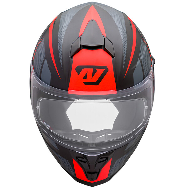All One - Casque Apollo Sharp Evo Noir / Rouge