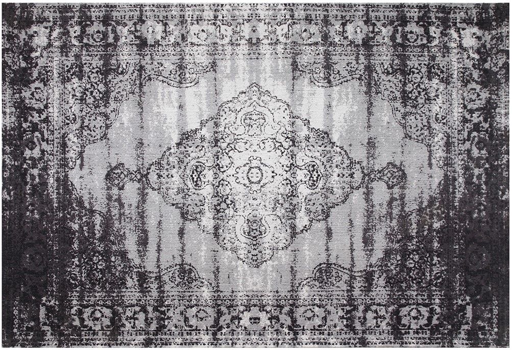 Vloerkleed vintage black Kelly