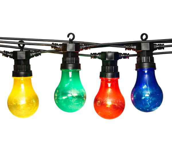 Annas Collection LED-Lichterkette Retro, 10
