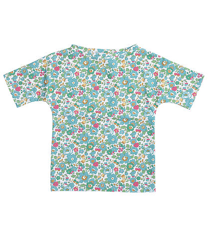 Petit Crabe Bådebluse - Luna - UV50+ - Betsy m. Blomster