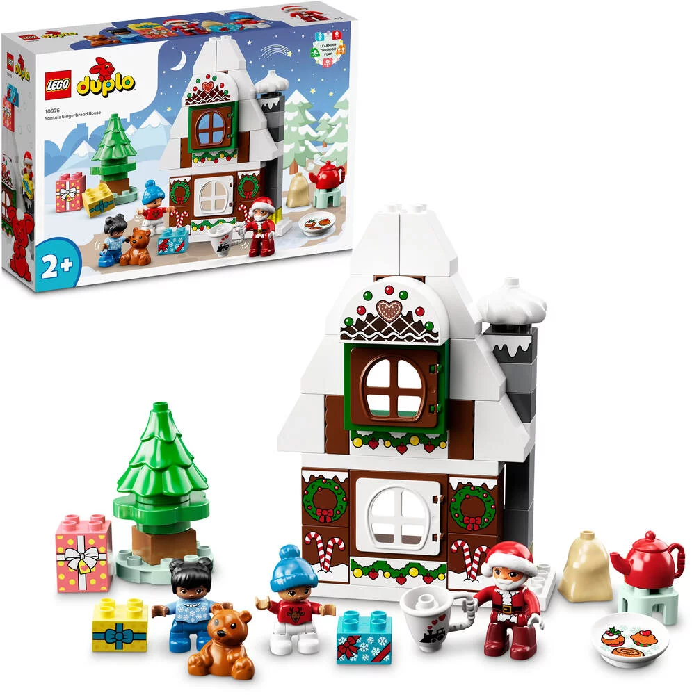 LEGO®DUPLO 10976 LA MAISON EN PAIN D'EPICES DU PERE NOEL