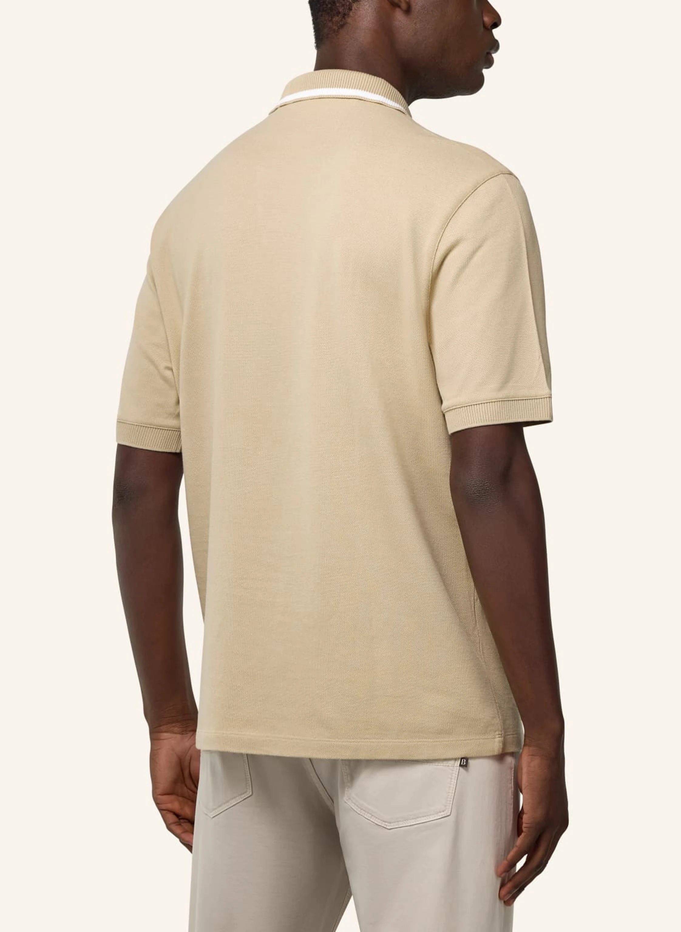 BOGGI MILANO Piqué-Poloshirt