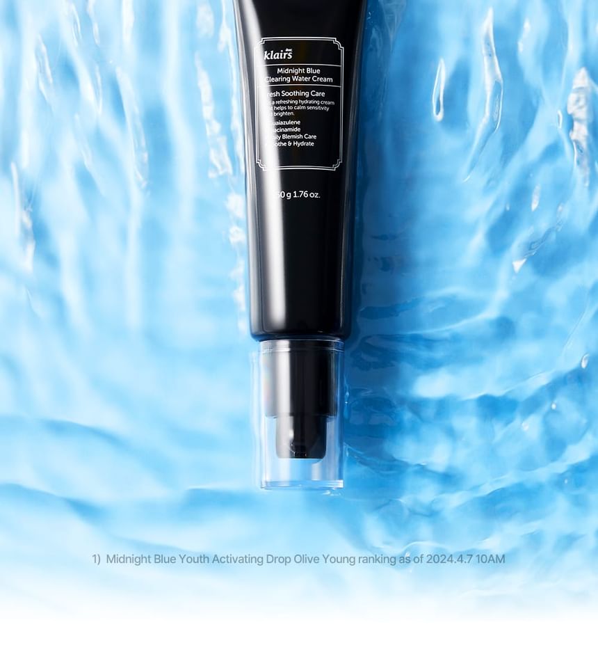 Beste Klairs - Midnight Blue Clearing Water Cream