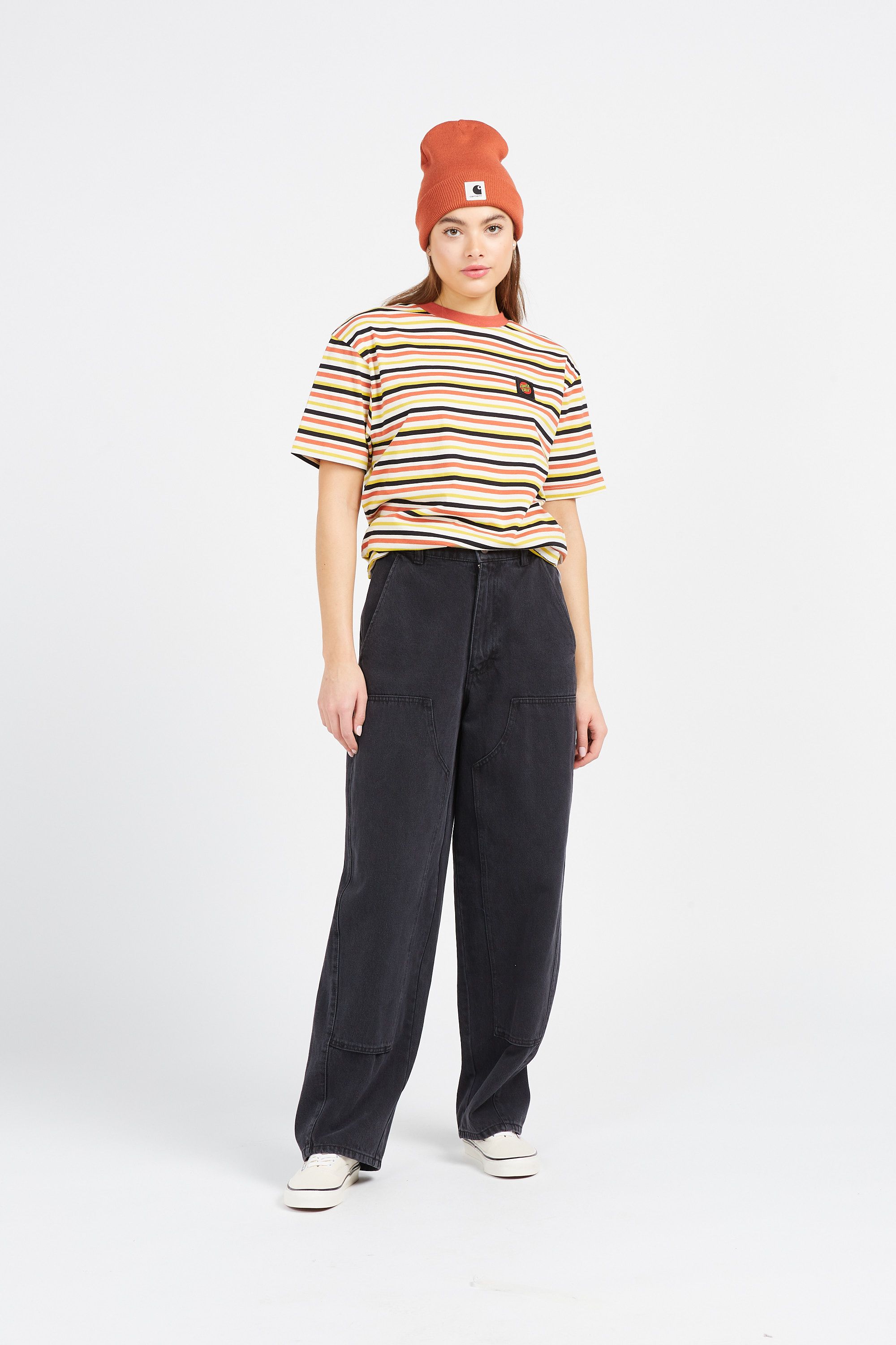 OBEY jean LEAH II BAGGY DENIM Noir