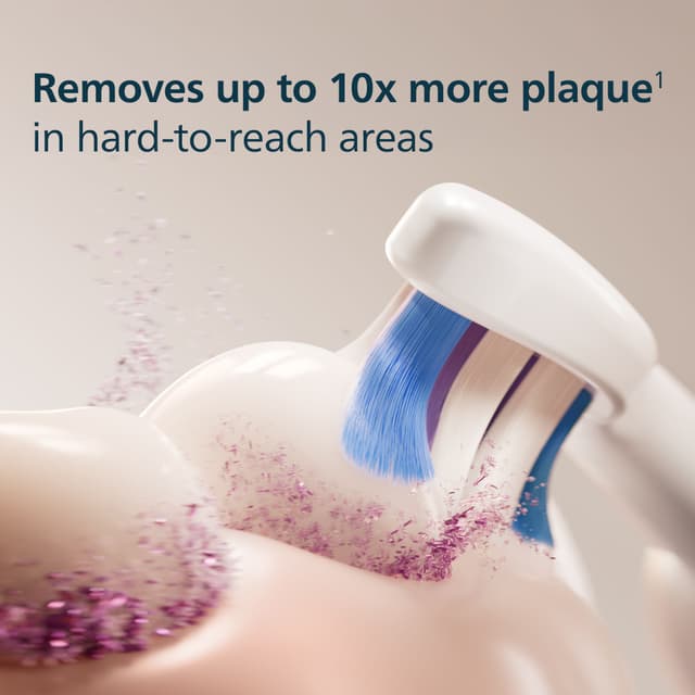 Philips Sonicare S2 Sensitive tandbørstehoved HX6054/87 (hvid)