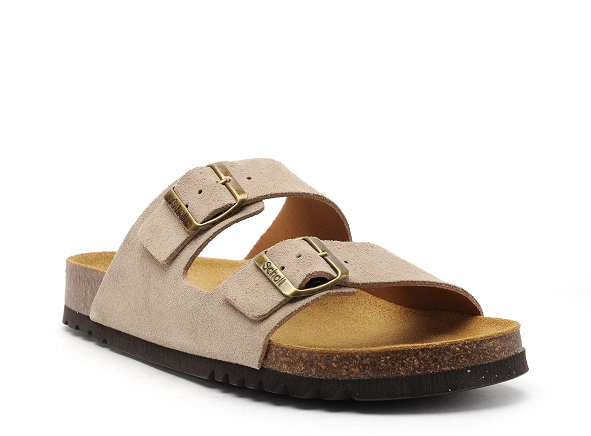 Scholl mules et sabots homme julien 30074 beige