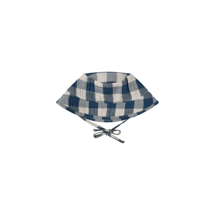 Organic Zoo Chapeau Vichy | Bleu