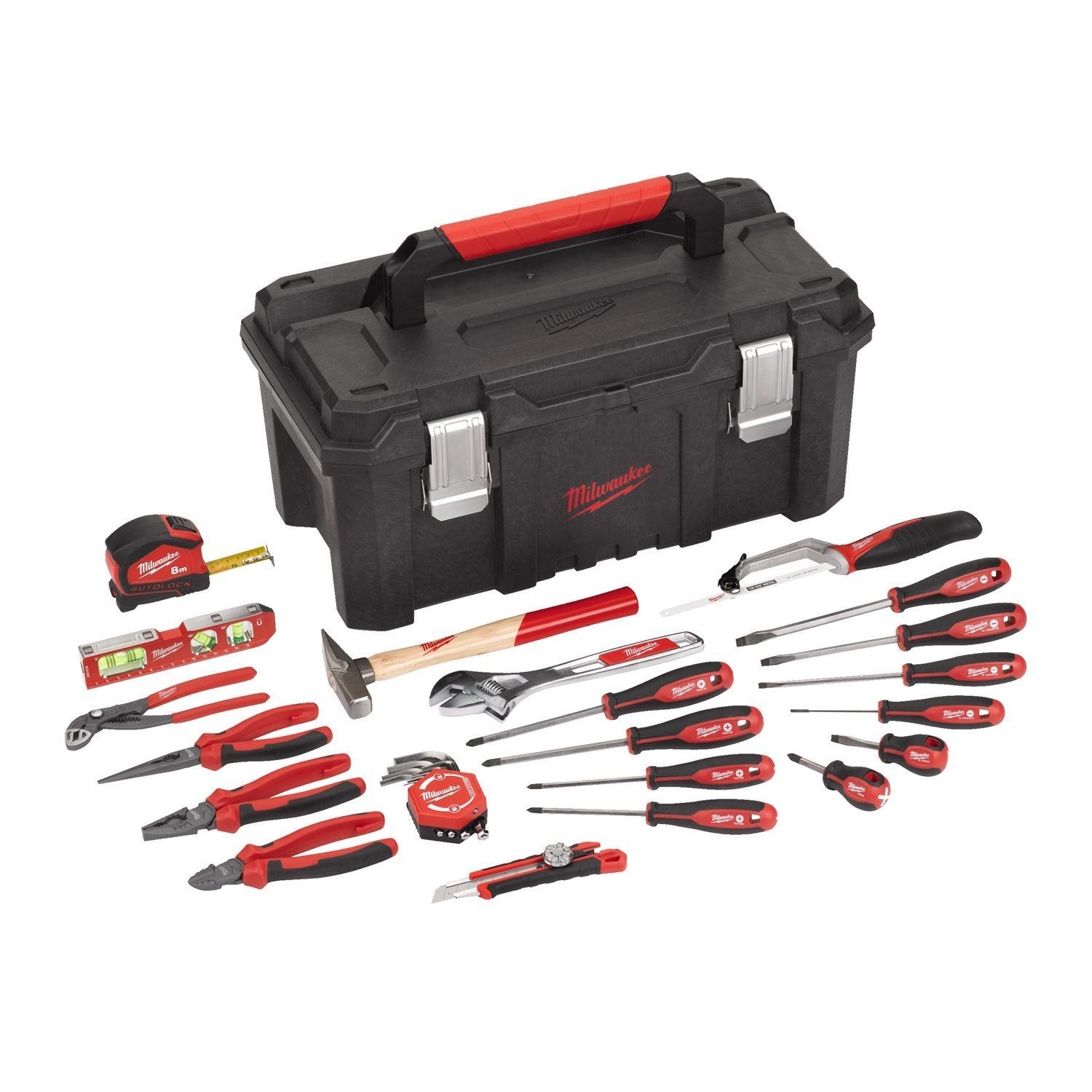 Milwaukee Handgereedschap startset met koffer 30-delig - 4932498392