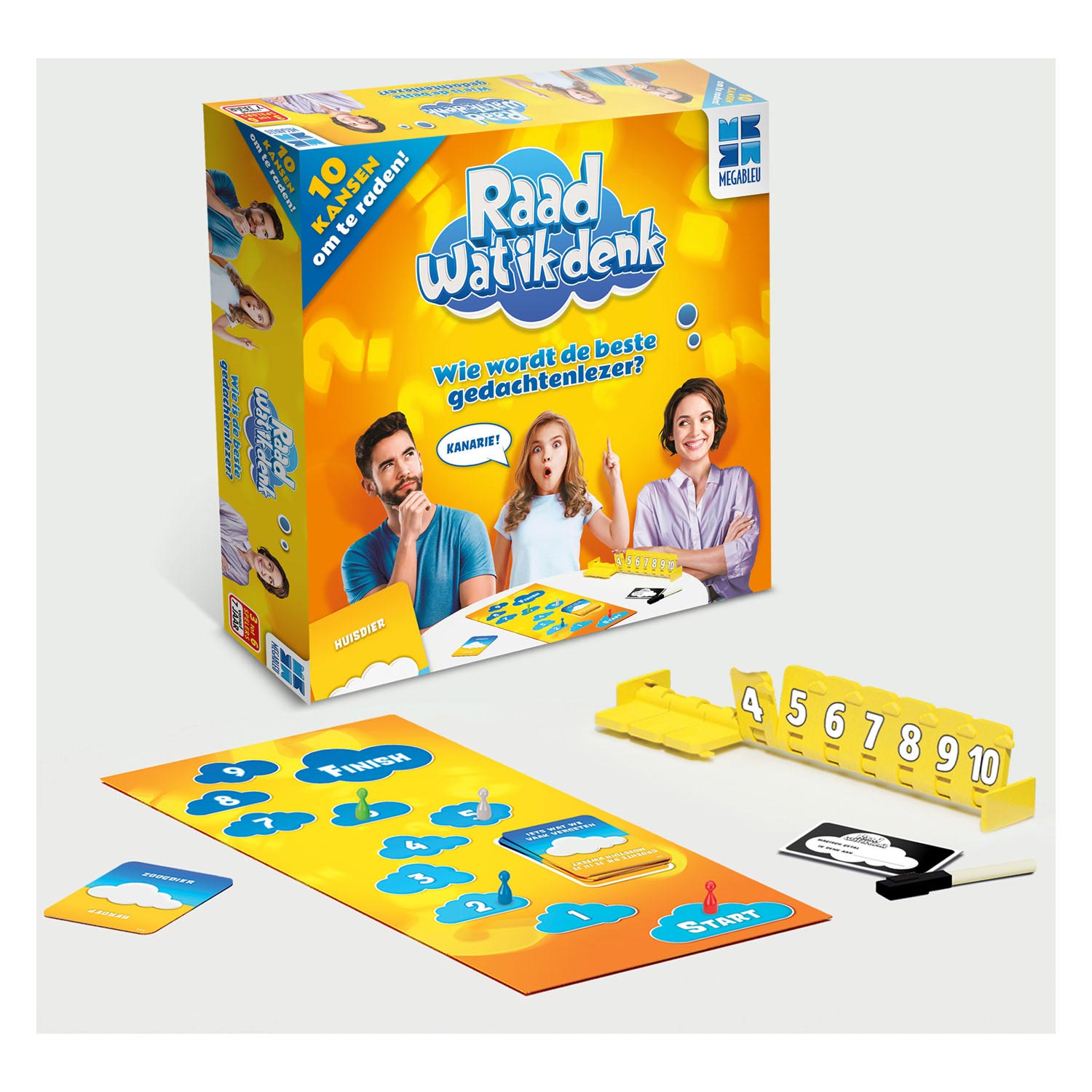 Megableu Rara wat denk ik?!- Bordspel