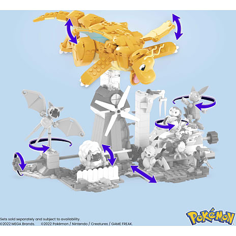 MEGA Pokémon Dragonite figur byggesæt