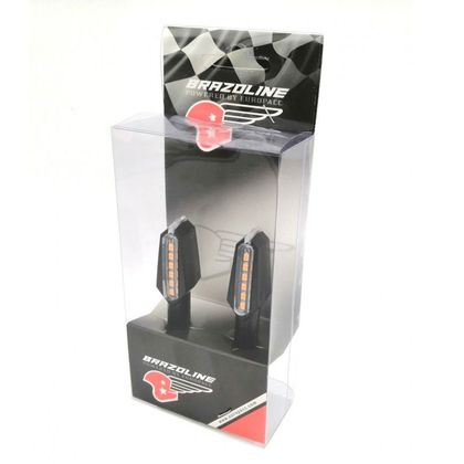 Clignotant Brazoline JAGUAR ECO LED (La paire) Universel - Noir