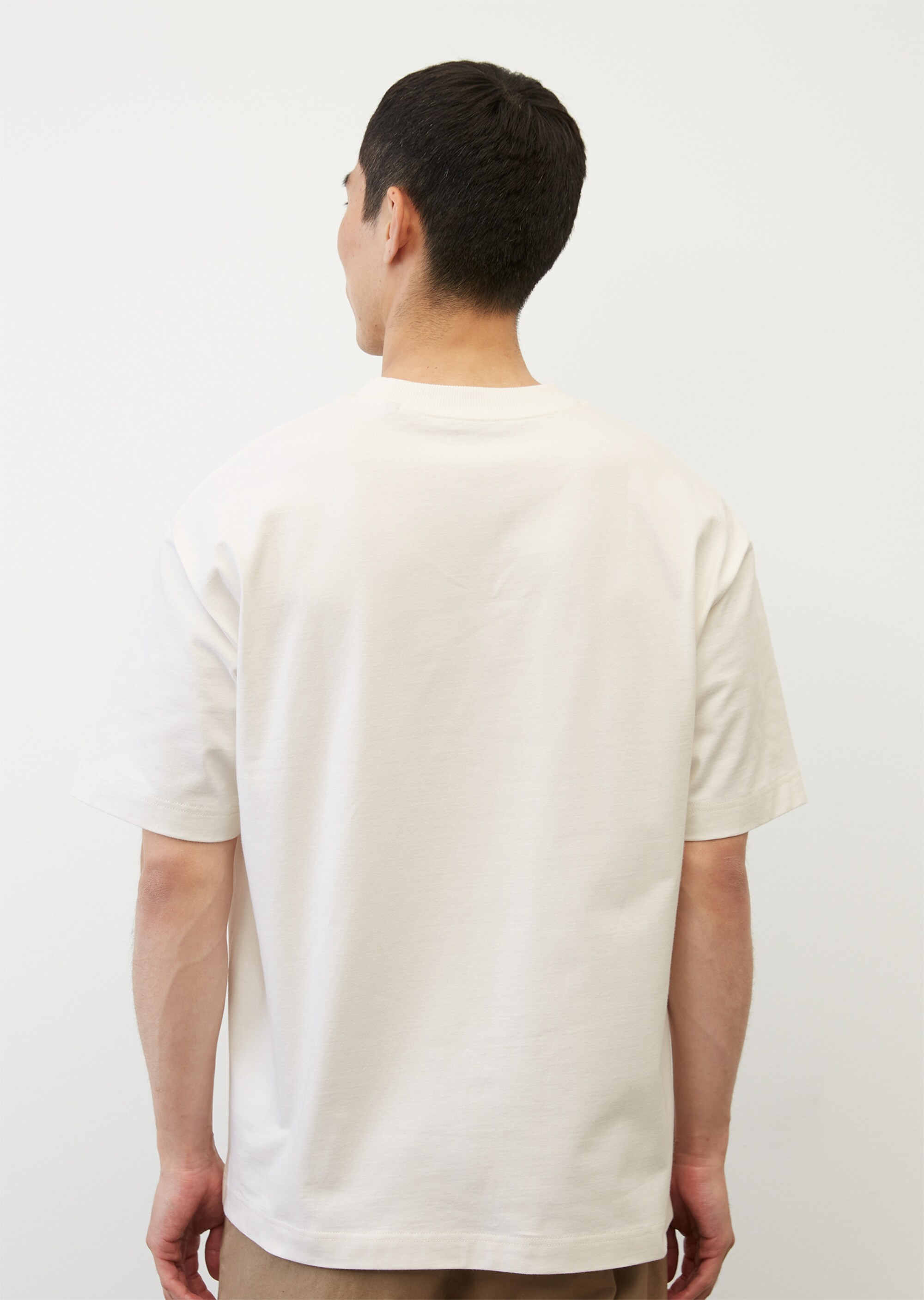 Heavy-Jersey-T-Shirt relaxed aus hochwertiger Bio-Baumwolle