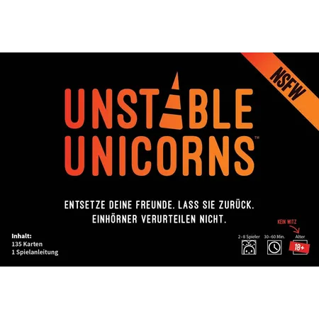 Asmodee Unstable Games Unstable Unicorns NSFW