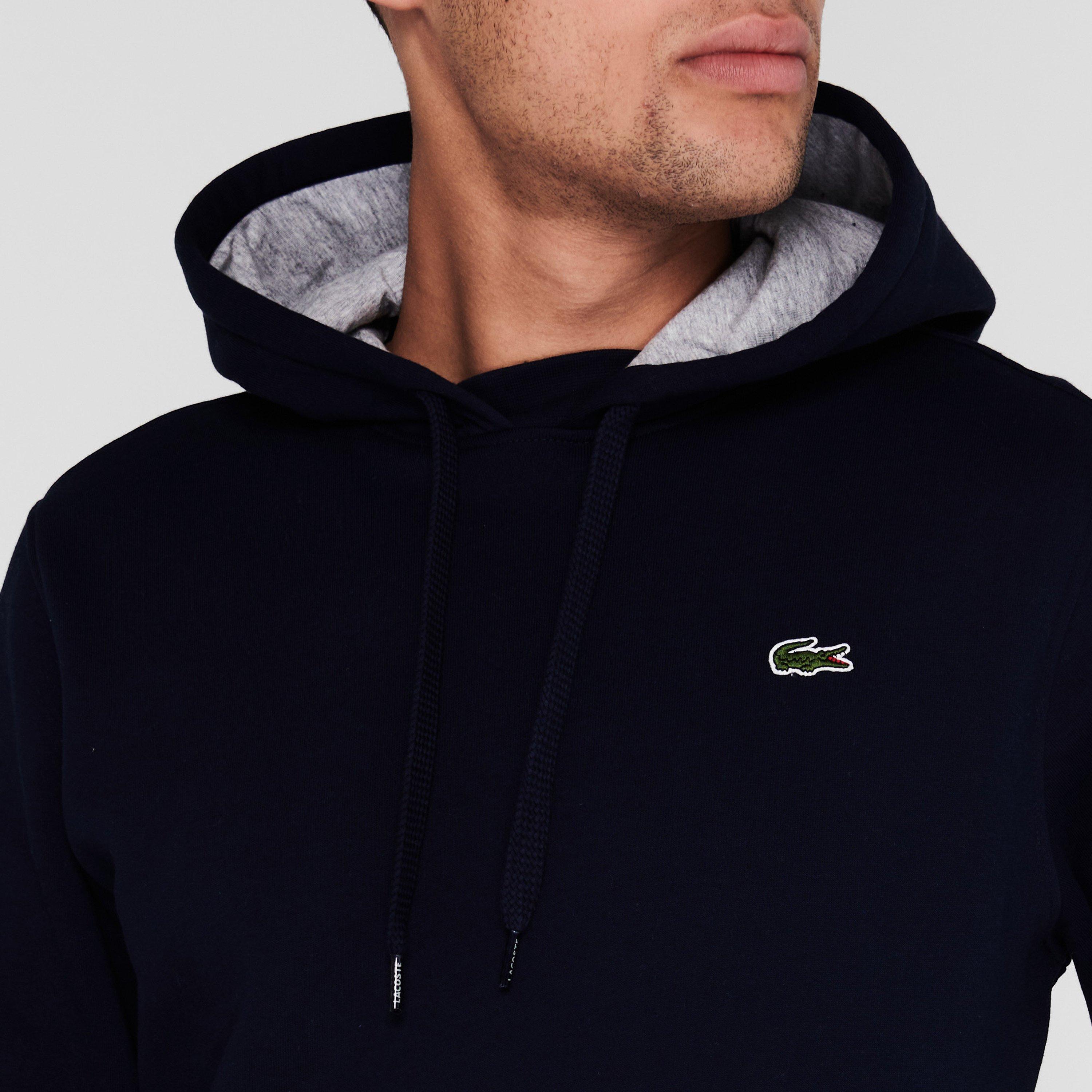 Lacoste Embroidered Croc Hoodie