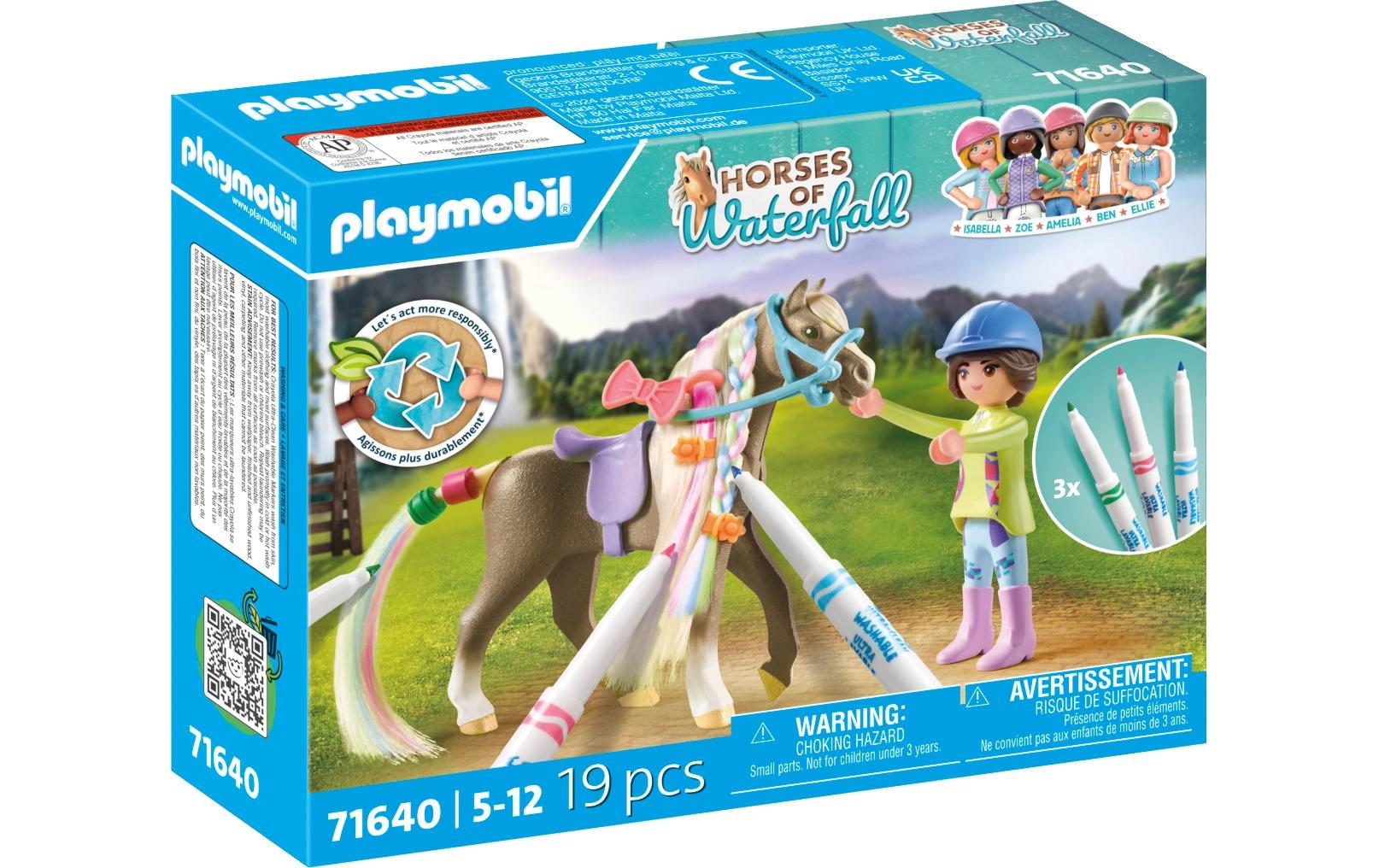 Horses of Waterfall Kreativset mit Pferd und Stiften 71640Kreativset mit Pferd und Stiften