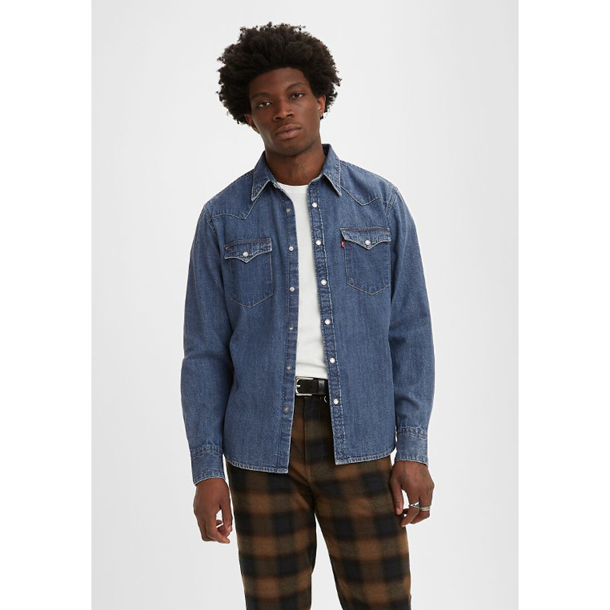 Camisa jeans Levi's Barstow Western