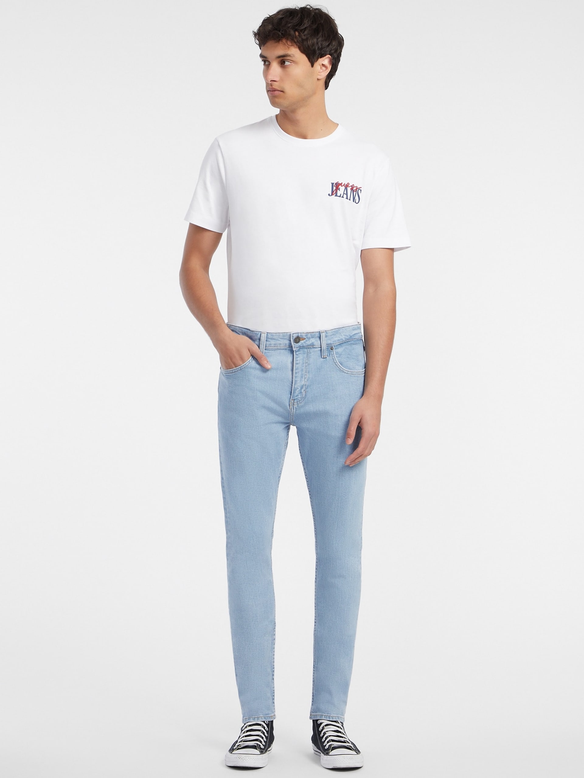 Calça jeans skinny G12