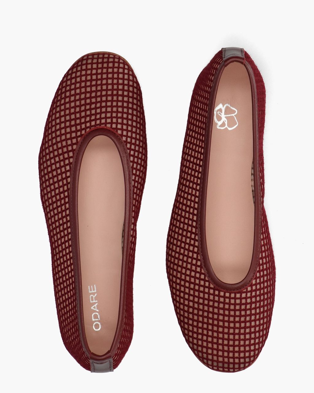 Odare Nora Bordeaux Damesballerina's