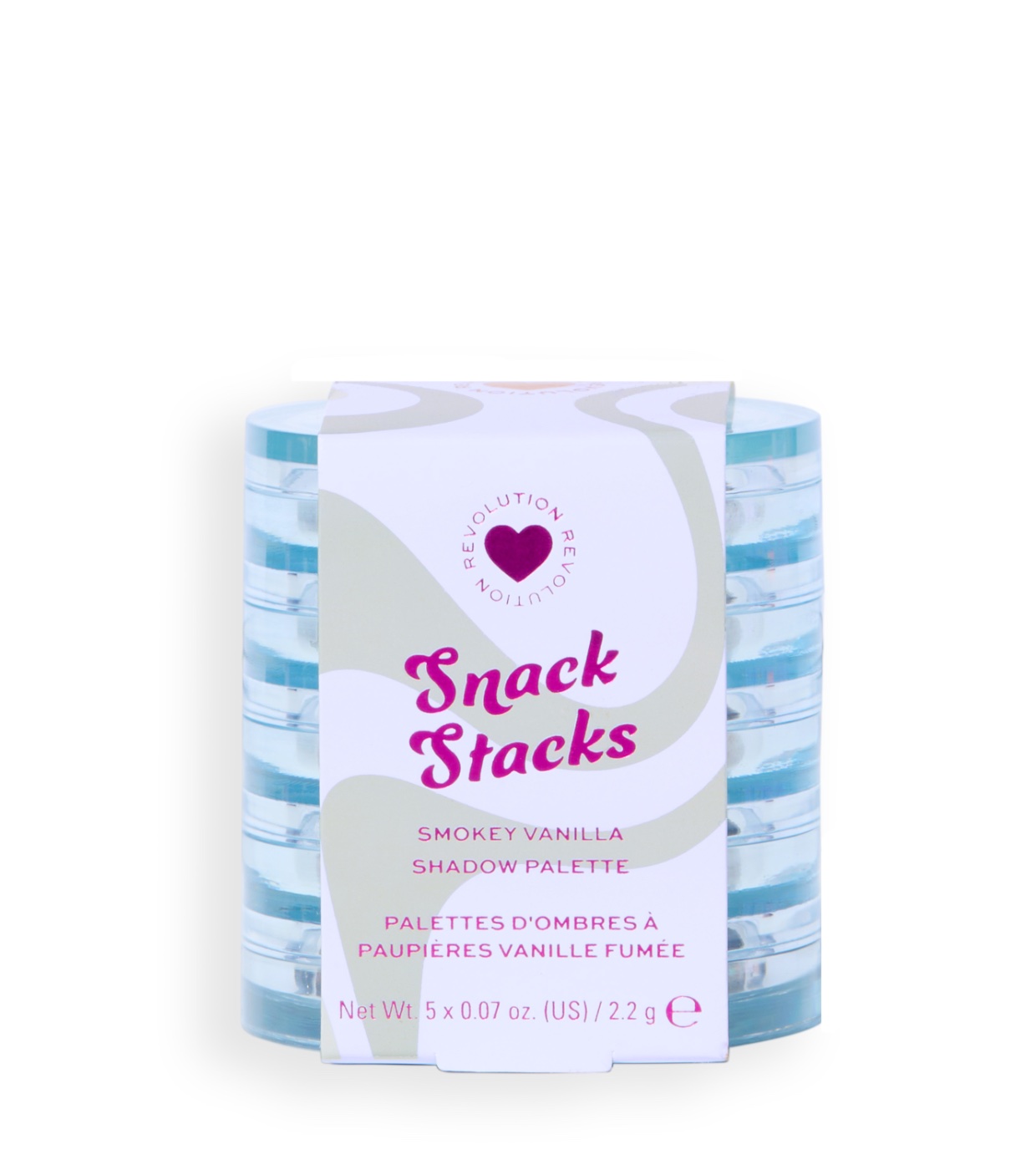 I Heart Revolution - Paleta de Sombras Snack Stacks - Smokey Vanilla