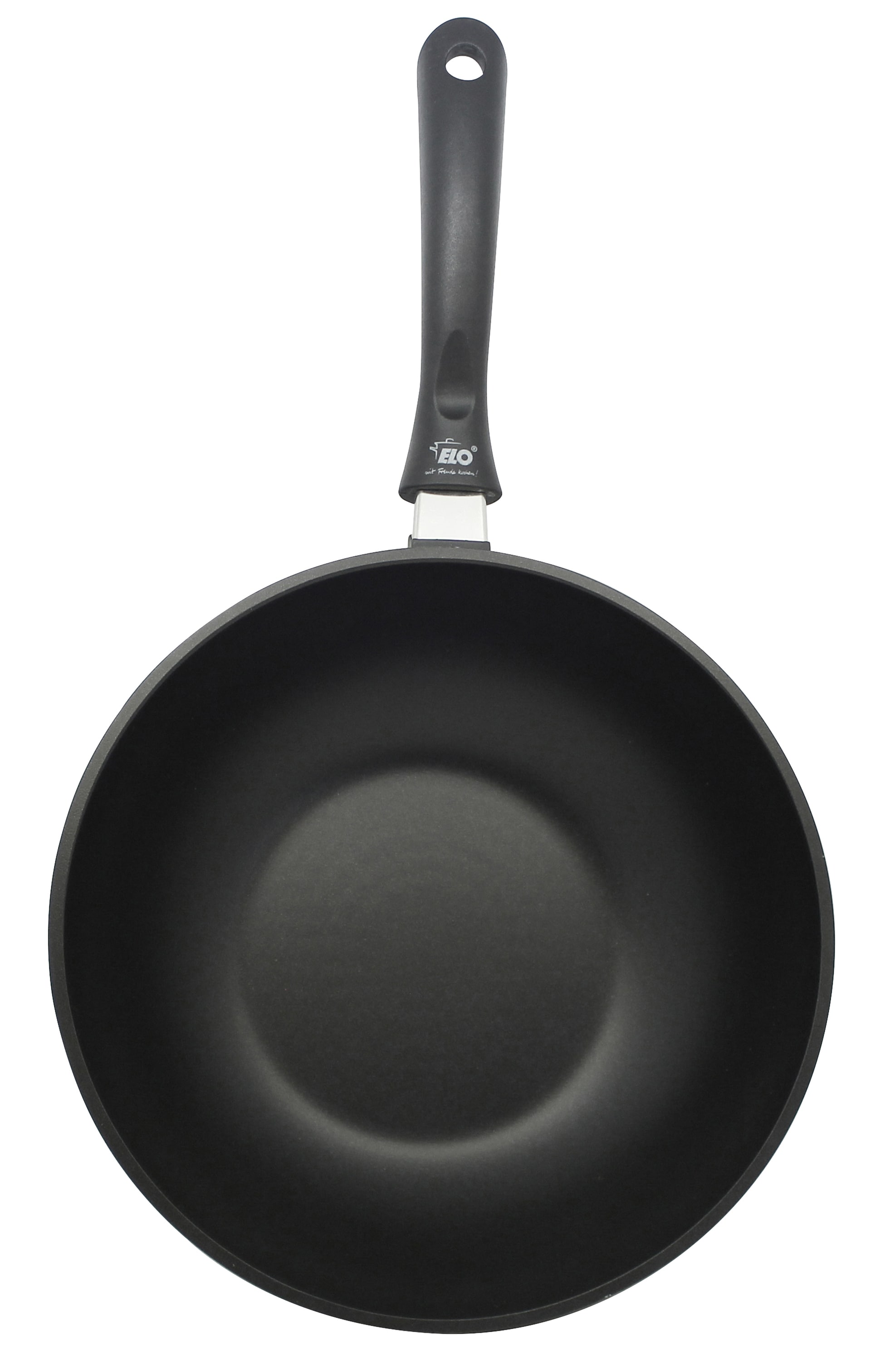 ELO Wokpfanne ALUCAST 28 cm schwarz Aluminiumguss