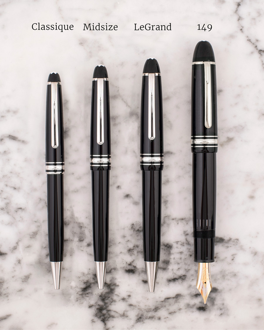 Montblanc 162 Meisterstück Ballpoint LeGrand Pen Black/Red Gold