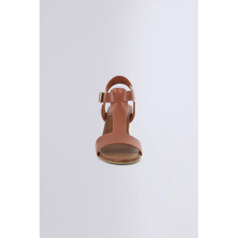 KICK VOLAGE MARRON BRIQUE SANDALES Cuir Femme