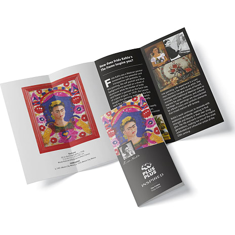 Plus-Plus inspired Frida Kahlo