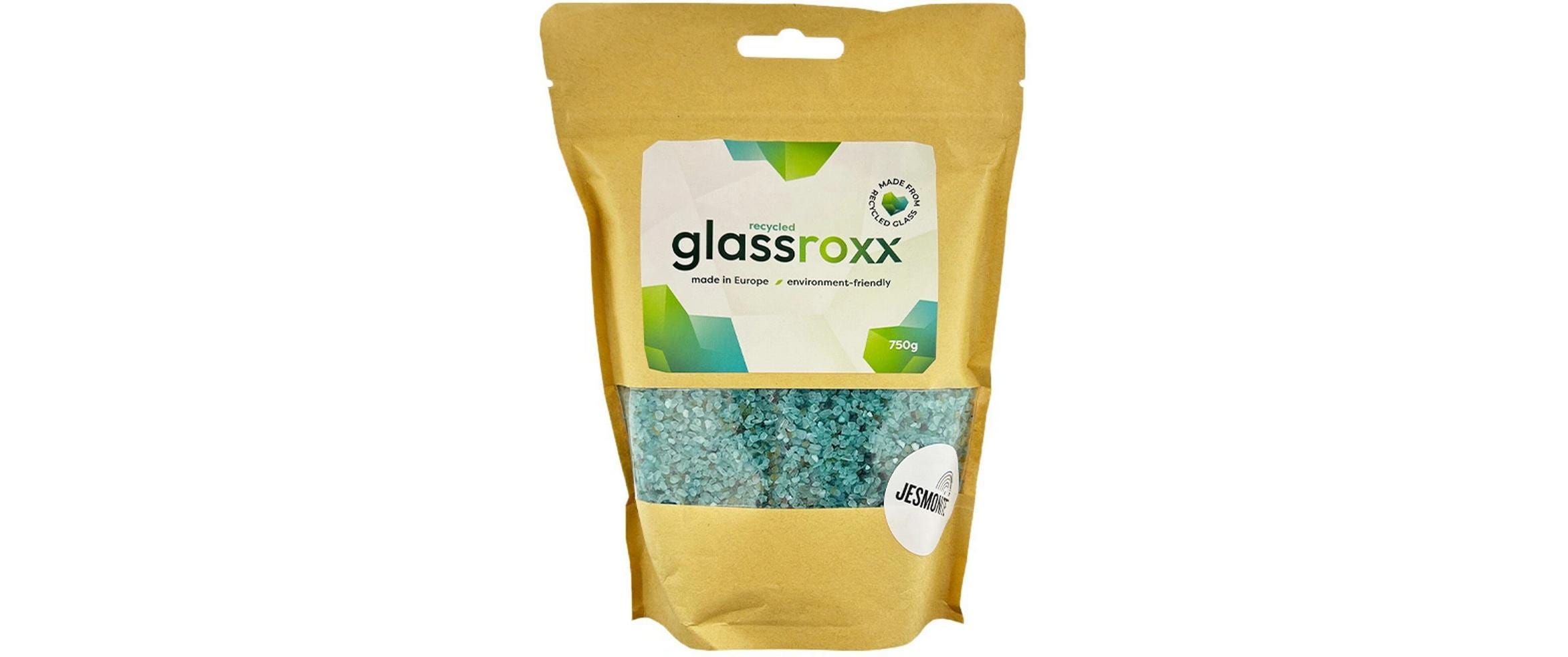 Versiegelung Glass Roxx 750g, TürkisGlasgranulat