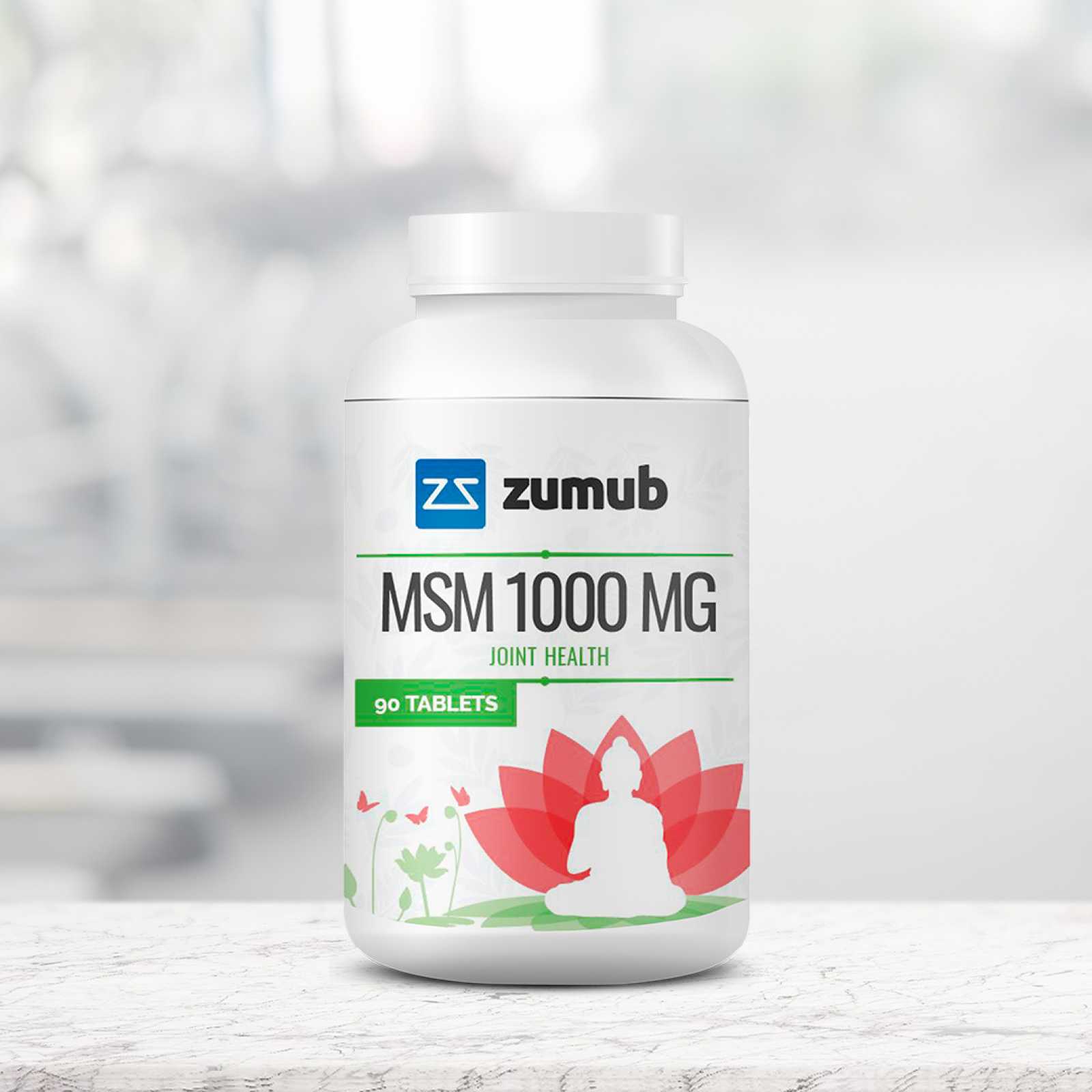 Zumub MSM 1000 mg 90 comprimidos