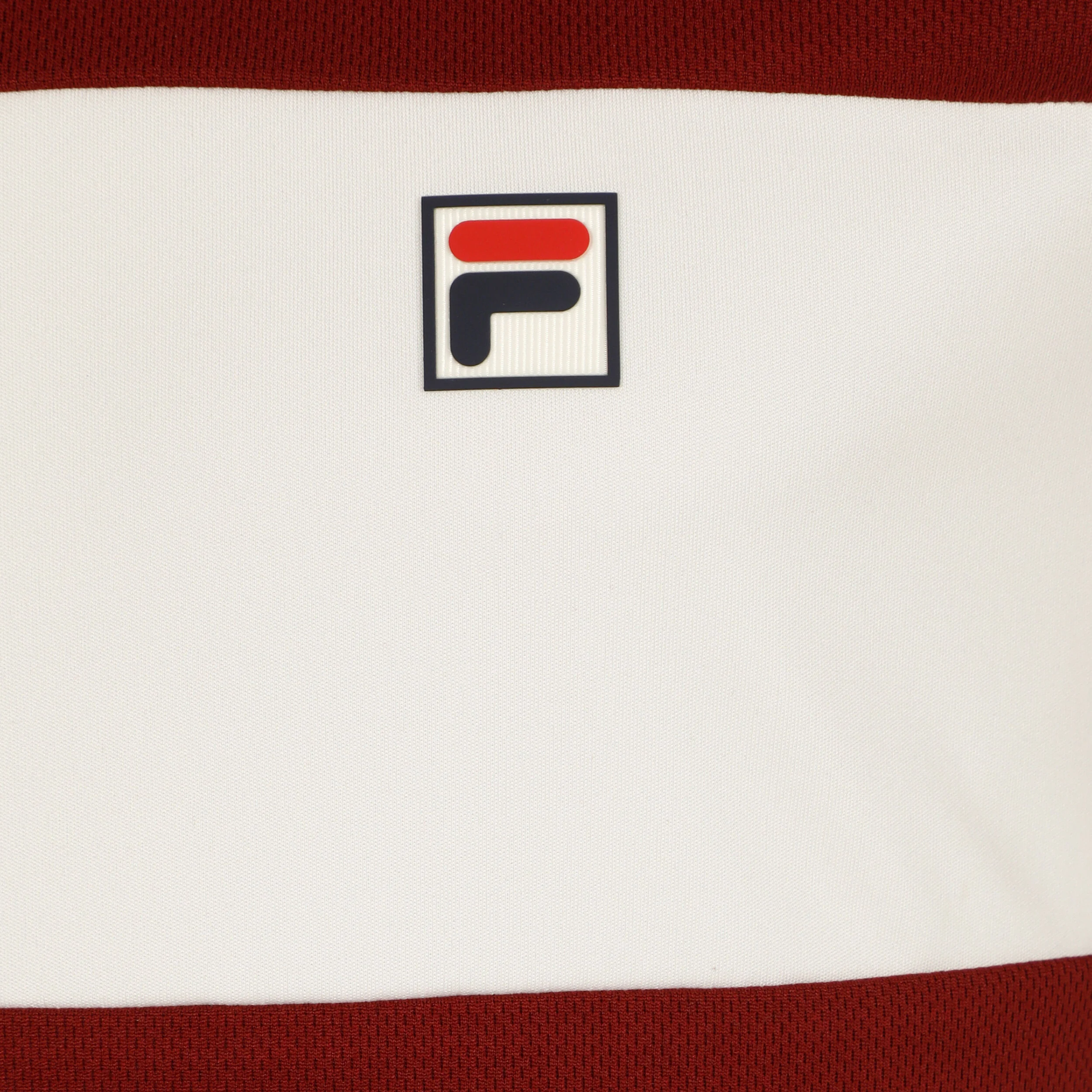 Fila Bosse T-shirt Hommes - Rouge Foncé , Blanc