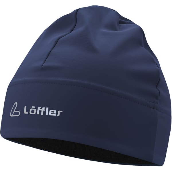 Bonnet ski de fond LÖFFLER MONO HAT DARK BLUE