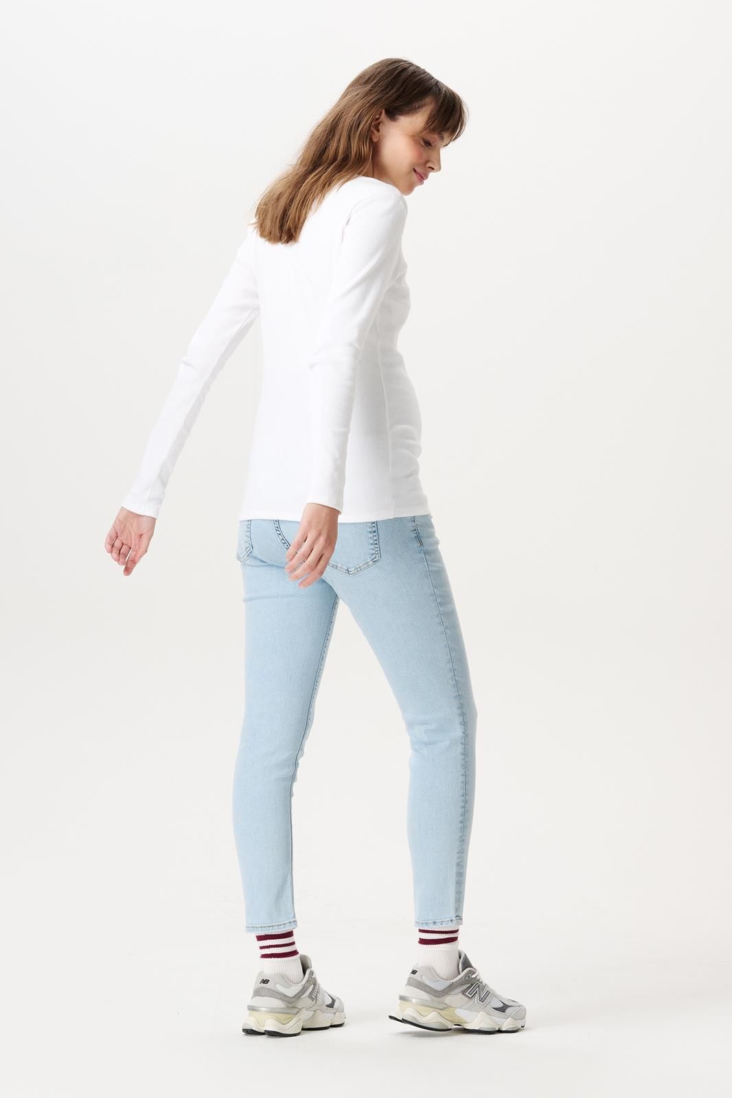 Noppies Maternity Slim jeans Mila 7/8 - Blue Light Wash